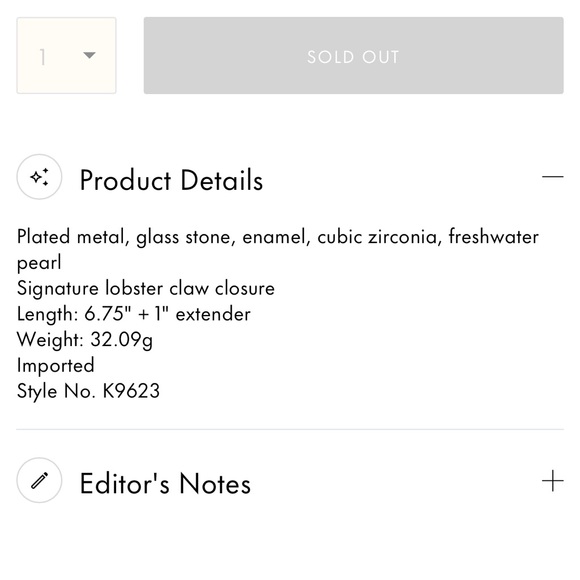 $178 Kate Spade Patisserie Charm Bracelet - Picture 4 of 6